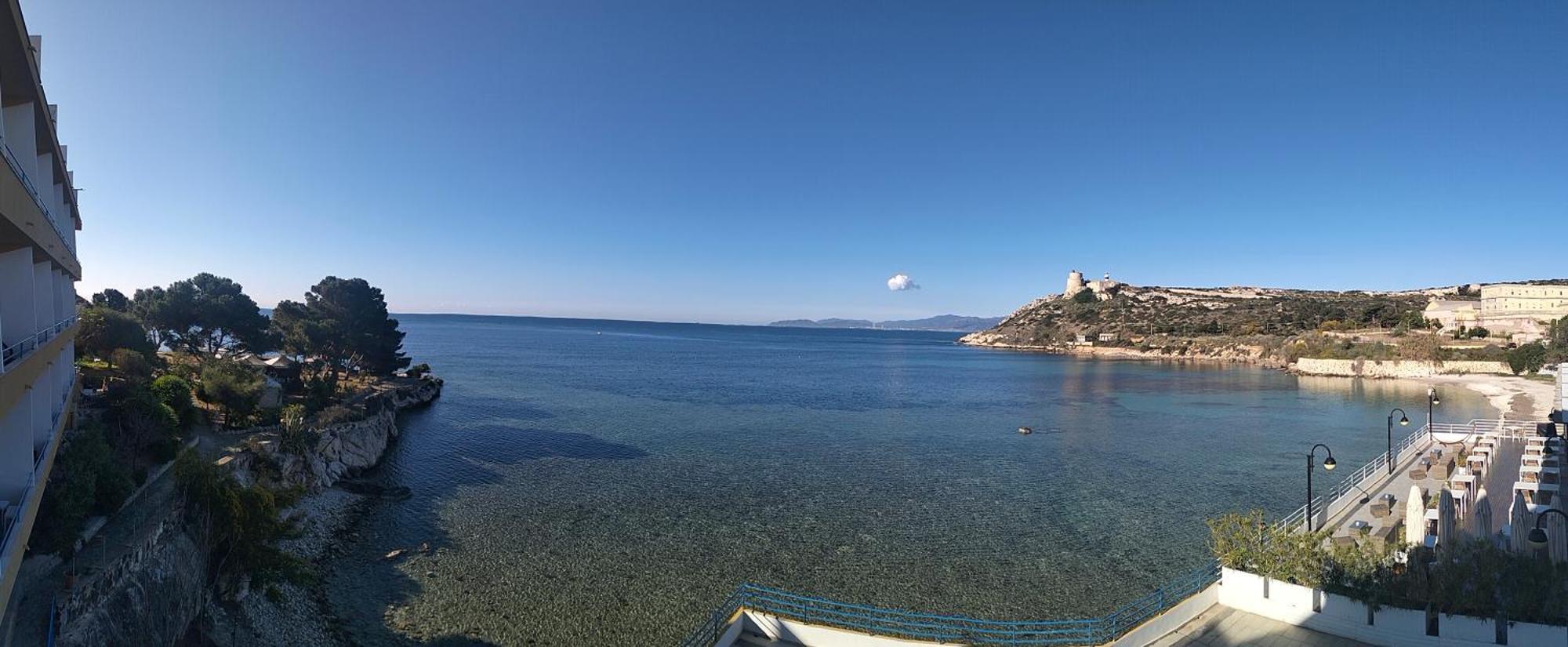 Hotel Calamosca Cagliari Bagian luar foto